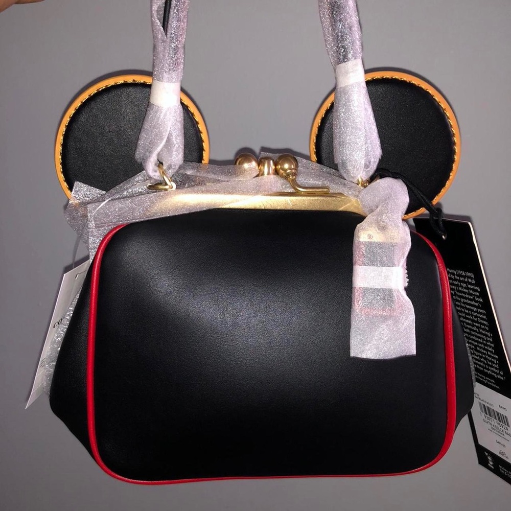 Coach Disney Mickey Mouse X Keith Haring Kisslock Bag - Picture 8 of 8